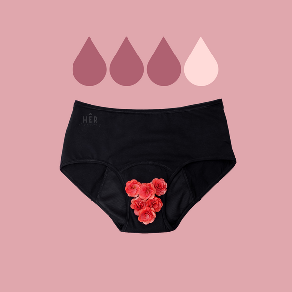 Maliya Period Underwear  Hi-Waist – H E R Period Co.