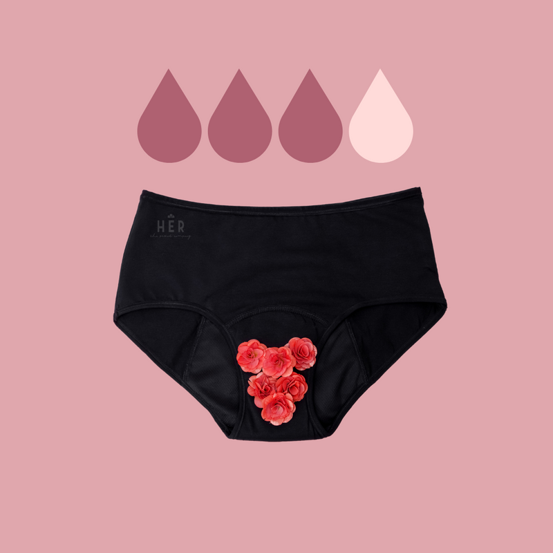 [Buy 1, Take 1] Dihas Mid-Waist Period Underwear
