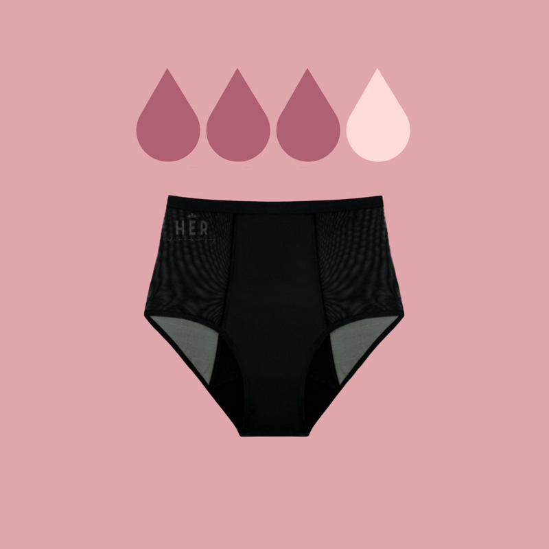  Thinx for All Hi-Waist 2-Pack Period Underwear for